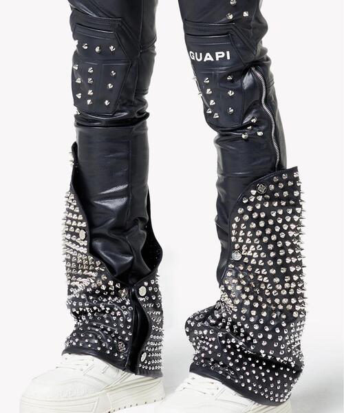 L.H.P(エルエイチピー)の「GUAPI/グアピ/Black Coffin Arc Leather Pant V2(その他パンツ・メンズ・ブラック・28/30/32/34)」の6枚目の写真