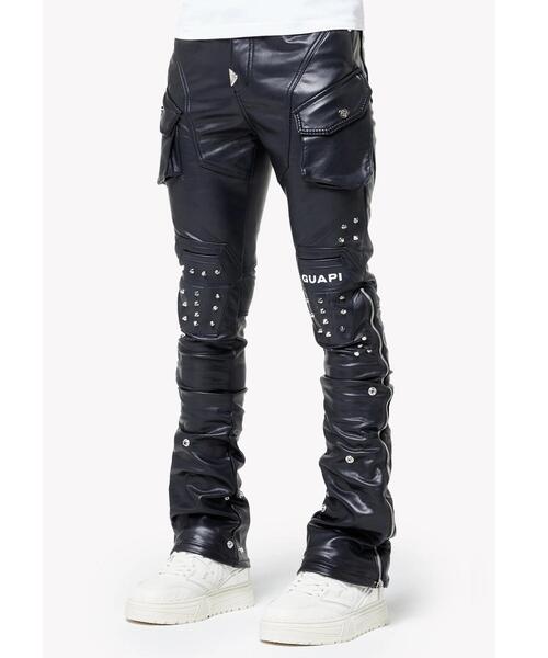 L.H.P(エルエイチピー)の「GUAPI/グアピ/Black Coffin Arc Leather Pant V2(その他パンツ・メンズ・ブラック・28/30/32/34)」の8枚目の写真