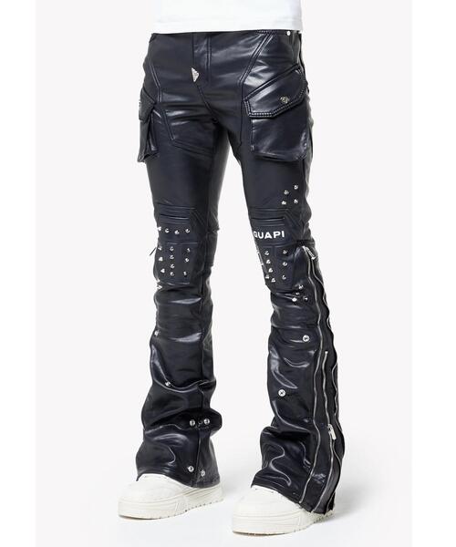 L.H.P(エルエイチピー)の「GUAPI/グアピ/Black Coffin Arc Leather Pant V2(その他パンツ・メンズ・ブラック・28/30/32/34)」の9枚目の写真