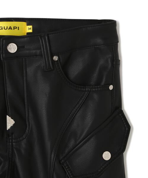 L.H.P(エルエイチピー)の「GUAPI/グアピ/Black Coffin Arc Leather Pant V2(その他パンツ・メンズ・ブラック・28/30/32/34)」の14枚目の写真
