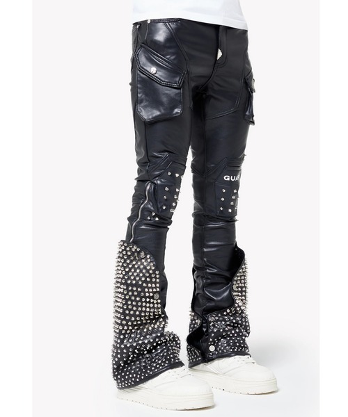 L.H.P（エルエイチピー）の「GUAPI/グアピ/Black Coffin Arc Leather Pant V2（その他パンツ・メンズ・ブラック・28/30/32/34）」の3枚目の写真