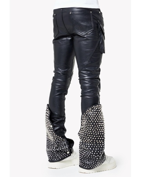 L.H.P（エルエイチピー）の「GUAPI/グアピ/Black Coffin Arc Leather Pant V2（その他パンツ・メンズ・ブラック・28/30/32/34）」の4枚目の写真