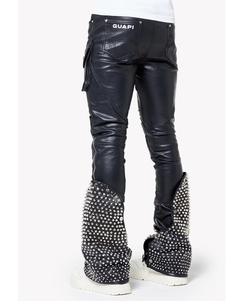 L.H.P（エルエイチピー）の「GUAPI/グアピ/Black Coffin Arc Leather Pant V2（その他パンツ・メンズ・ブラック・28/30/32/34）」の5枚目の写真
