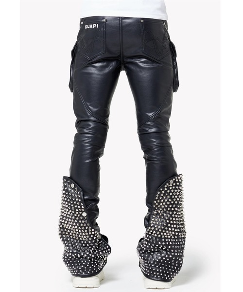 L.H.P（エルエイチピー）の「GUAPI/グアピ/Black Coffin Arc Leather Pant V2（その他パンツ・メンズ・ブラック・28/30/32/34）」の6枚目の写真