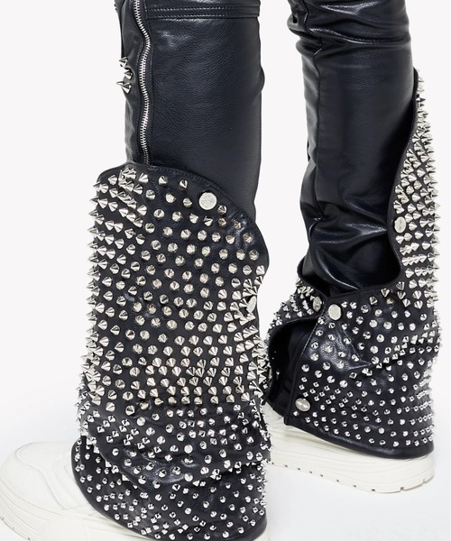 L.H.P（エルエイチピー）の「GUAPI/グアピ/Black Coffin Arc Leather Pant V2（その他パンツ・メンズ・ブラック・28/30/32/34）」の9枚目の写真