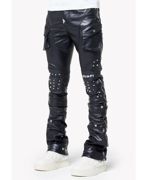 L.H.P（エルエイチピー）の「GUAPI/グアピ/Black Coffin Arc Leather Pant V2（その他パンツ・メンズ・ブラック・28/30/32/34）」の11枚目の写真