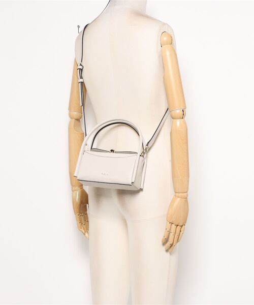 FURLA(フルラ)の「フルラ ニコル (Furla Nicole) ミニボストンバッグ(ショルダーバッグ・レディース・ターコイズブルー/ライトピンク/ベージュ/グレイッシュベージュ・ONE SIZE)」の20枚目の写真