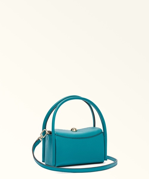 FURLA(フルラ)の「フルラ ニコル (Furla Nicole) ミニボストンバッグ(ショルダーバッグ・レディース・ターコイズブルー/ライトピンク/ベージュ/グレイッシュベージュ・ONE SIZE)」の11枚目の写真