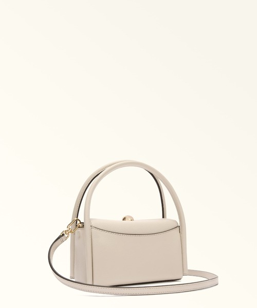 FURLA(フルラ)の「フルラ ニコル (Furla Nicole) ミニボストンバッグ(ショルダーバッグ・レディース・ターコイズブルー/ライトピンク/ベージュ/グレイッシュベージュ・ONE SIZE)」の5枚目の写真