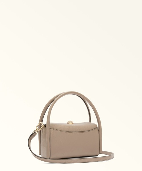 FURLA(フルラ)の「フルラ ニコル (Furla Nicole) ミニボストンバッグ(ショルダーバッグ・レディース・ターコイズブルー/ライトピンク/ベージュ/グレイッシュベージュ・ONE SIZE)」の8枚目の写真
