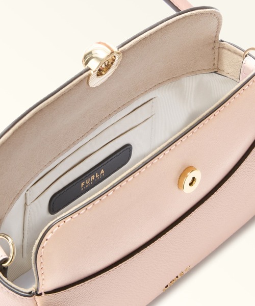FURLA(フルラ)の「フルラ ニコル (Furla Nicole) ミニボストンバッグ(ショルダーバッグ・レディース・ターコイズブルー/ライトピンク/ベージュ/グレイッシュベージュ・ONE SIZE)」の16枚目の写真