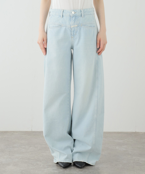 CLOSED（クローズド）の「CLOSED/クローズド Tori-X（デニムパンツ・レディース・サックスブルー・24/25/26/27）」の16枚目の写真