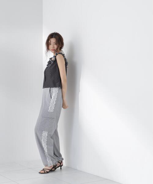 PROPORTION BODY DRESSING(プロポーションボディドレッシング)の「裏毛カーゴパンツ / 1216230501(その他パンツ・レディース・ホワイト/グレー・P/S/MEDIUM)」の6枚目の写真