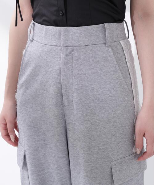 PROPORTION BODY DRESSING(プロポーションボディドレッシング)の「裏毛カーゴパンツ / 1216230501(その他パンツ・レディース・ホワイト/グレー・P/S/MEDIUM)」の10枚目の写真