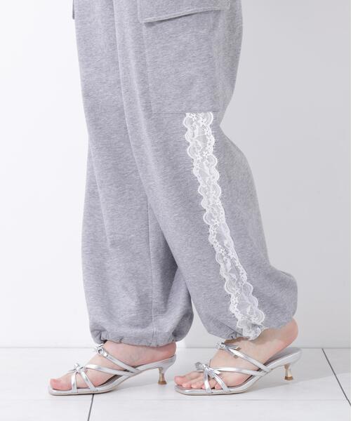 PROPORTION BODY DRESSING(プロポーションボディドレッシング)の「裏毛カーゴパンツ / 1216230501(その他パンツ・レディース・ホワイト/グレー・P/S/MEDIUM)」の13枚目の写真