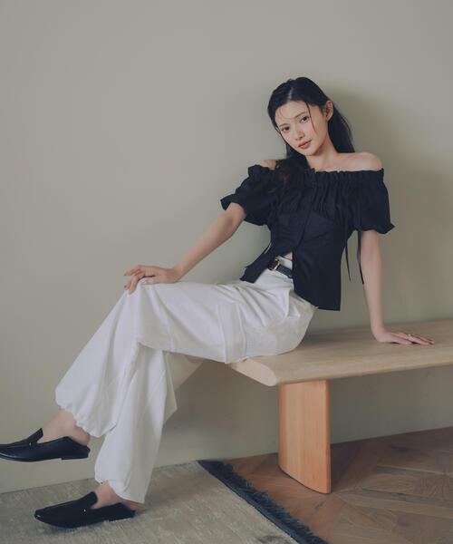 PROPORTION BODY DRESSING(プロポーションボディドレッシング)の「裏毛カーゴパンツ / 1216230501(その他パンツ・レディース・ホワイト/グレー・P/S/MEDIUM)」の19枚目の写真