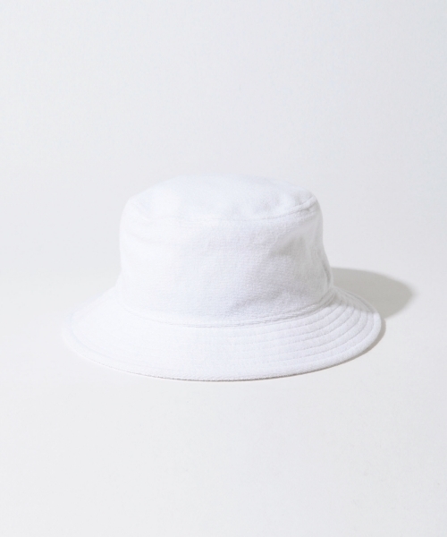 BEAMS LIGHTS Men's(ビームスライツ メンズ)の「BEAMS LIGHTS / パイルサファリハット(ハット・メンズ・ホワイト/ネイビー・ONE SIZE)」の5枚目の写真