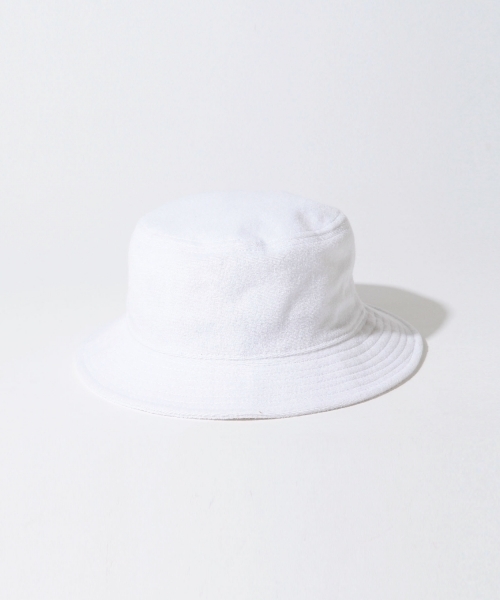 BEAMS LIGHTS Men's(ビームスライツ メンズ)の「BEAMS LIGHTS / パイルサファリハット(ハット・メンズ・ホワイト/ネイビー・ONE SIZE)」の6枚目の写真