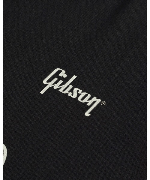 LAD MUSICIAN(ラッドミュージシャン)の「Gibson × LAD MUSICIAN PRINT T-SHIRT(Tシャツ/カットソー・メンズ・ブラック・42/44/46)」の3枚目の写真