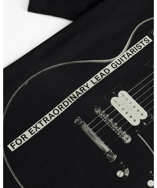 LAD MUSICIAN(ラッドミュージシャン)の「Gibson × LAD MUSICIAN PRINT T-SHIRT(Tシャツ/カットソー・メンズ・ブラック・42/44/46)」の4枚目の写真