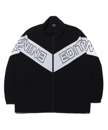 DISTN9NE（ディストナイン）の「ビッグワーディング配色ハイネックストレッチジップアップ LQ7JU421_DARK GREY（ナイロンジャケット）」