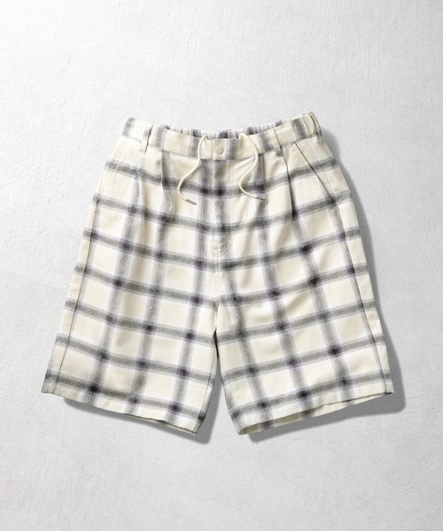 HUF(ハフ)の「MISTY PLAID SHORT(その他パンツ・メンズ・ネイビー/ベージュ・M/L/XL/S)」の2枚目の写真