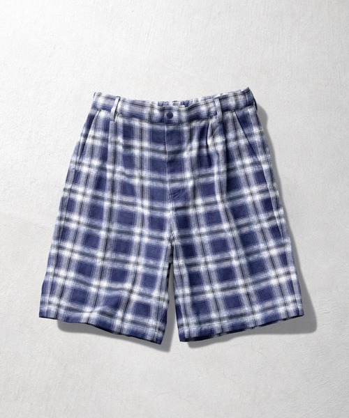 HUF(ハフ)の「MISTY PLAID SHORT(その他パンツ・メンズ・ネイビー/ベージュ・M/L/XL/S)」の1枚目の写真