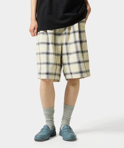 HUF(ハフ)の「MISTY PLAID SHORT(その他パンツ・メンズ・ネイビー/ベージュ・M/L/XL/S)」の13枚目の写真