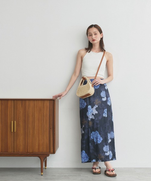 ad thie(アドティエ)の「ショルダー付き 2way カゴバッグ(かごバッグ・レディース・ライトブラウン/ナチュラル・FREE)」の20枚目の写真