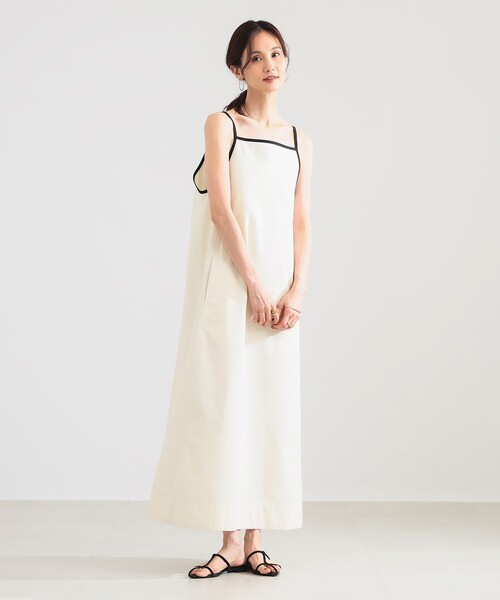 Demi-Luxe BEAMS(デミルクス ビームス)の「【8/6値下げ】コットン シルク フレア ワンピース(ワンピース・レディース・ブラウン/ホワイト系その他5・ONE SIZE)」の17枚目の写真
