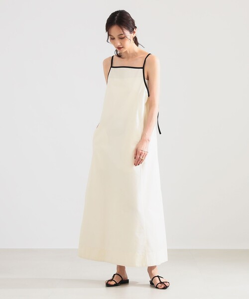 Demi-Luxe BEAMS(デミルクス ビームス)の「【8/6値下げ】コットン シルク フレア ワンピース(ワンピース・レディース・ブラウン/ホワイト系その他5・ONE SIZE)」の18枚目の写真