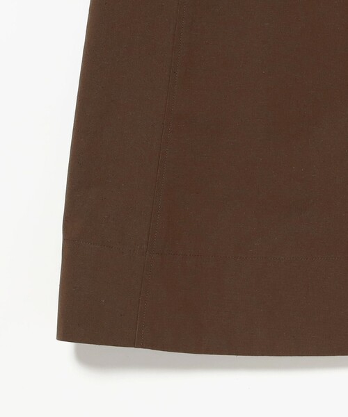 Demi-Luxe BEAMS(デミルクス ビームス)の「【8/6値下げ】コットン シルク フレア ワンピース(ワンピース・レディース・ブラウン/ホワイト系その他5・ONE SIZE)」の12枚目の写真