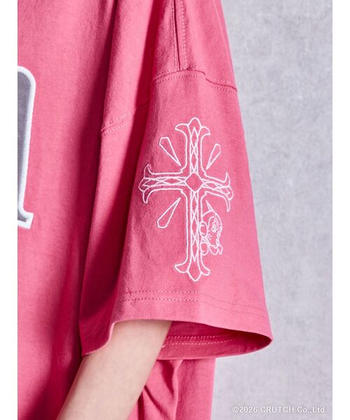 GALFY（ガルフィー）の「GYDA×GALFY BACK LOGO BIG Tシャツ（Tシャツ/カットソー・レディース・ブラック/オフホワイト/ピンク・FREE）」の21枚目の写真