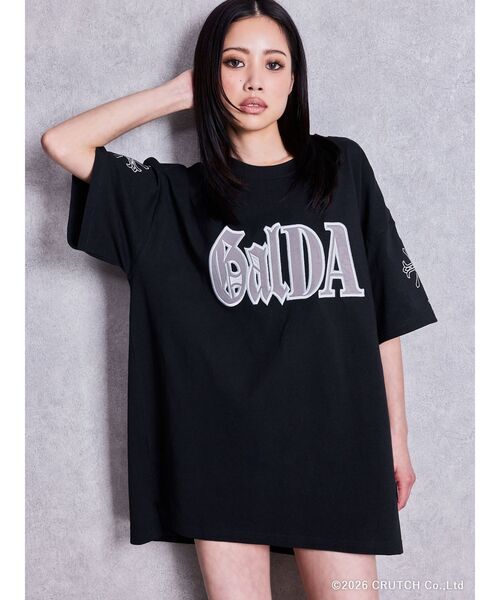 GALFY（ガルフィー）の「GYDA×GALFY BACK LOGO BIG Tシャツ（Tシャツ/カットソー・レディース・ブラック/オフホワイト/ピンク・FREE）」の22枚目の写真