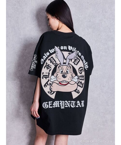GALFY（ガルフィー）の「GYDA×GALFY BACK LOGO BIG Tシャツ（Tシャツ/カットソー・レディース・ブラック/オフホワイト/ピンク・FREE）」の15枚目の写真