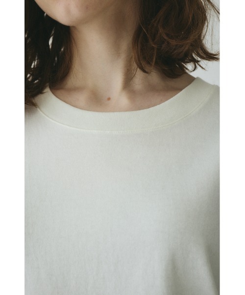 HeRIN.CYE(ヘリンドットサイ)の「Point frill box tops(Tシャツ/カットソー・レディース・ブラウン/ホワイト/ブラック・FREE)」の18枚目の写真