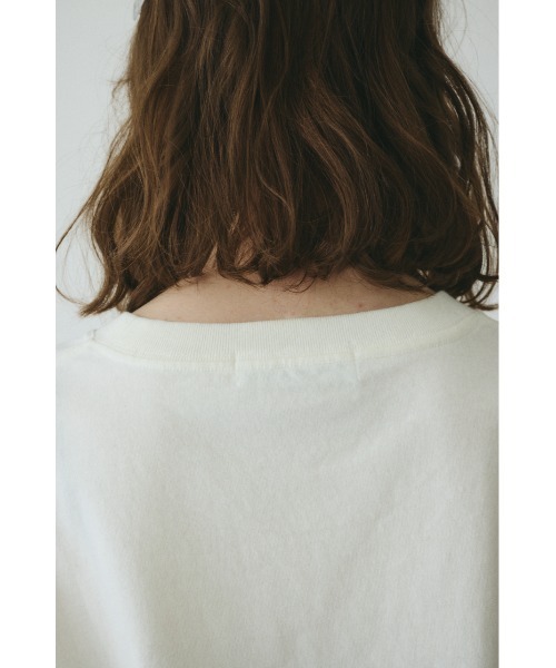 HeRIN.CYE(ヘリンドットサイ)の「Point frill box tops(Tシャツ/カットソー・レディース・ブラウン/ホワイト/ブラック・FREE)」の19枚目の写真