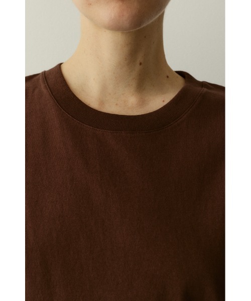 HeRIN.CYE(ヘリンドットサイ)の「Point frill box tops(Tシャツ/カットソー・レディース・ブラウン/ホワイト/ブラック・FREE)」の11枚目の写真