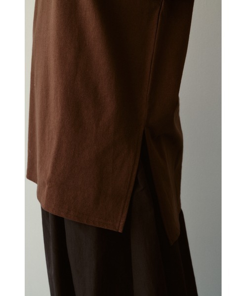 HeRIN.CYE(ヘリンドットサイ)の「Point frill box tops(Tシャツ/カットソー・レディース・ブラウン/ホワイト/ブラック・FREE)」の12枚目の写真