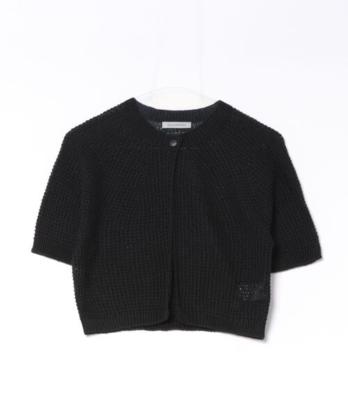 DESIGNWORKS(デザインワークス)の「【一部店舗限定】ギマコットンコンパクトカーディガン(カーディガン/ボレロ・レディース・ネイビー/ブラック/ライトグレー/サックスブルー/ホワイト・38)」の22枚目の写真