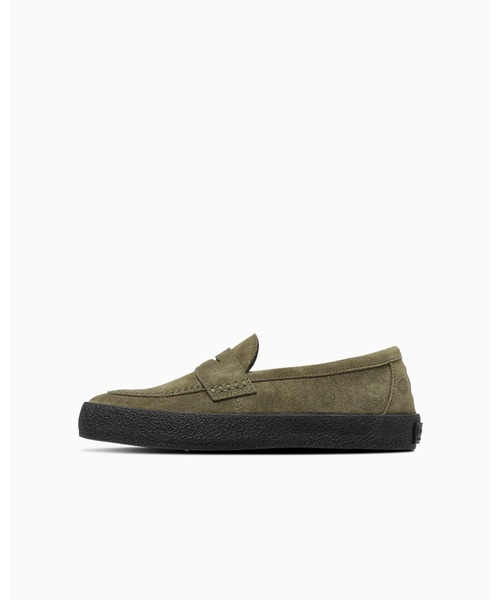 CONVERSE SKATEBOARDING(コンバーススケートボーディング)の「CS LOAFER II SK / CS ローファー Ⅱ SK(ローファー・メンズ・オリーブ・9.5/8.5/9/8/4/4.5/5.5/7.5/7/5/6.5/10.5)」の2枚目の写真