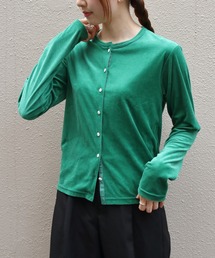 THE SHINZONE/シンゾーン　ベロアカーディガン　VELOUR CARDIGAN　26AMSCU05