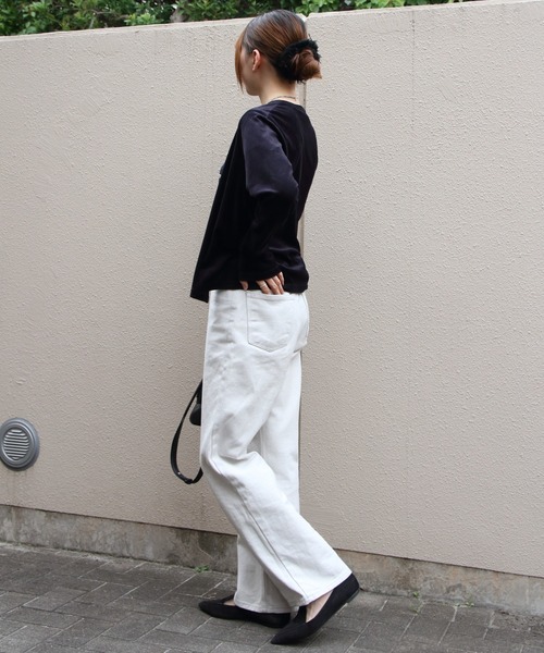 STEPS(ステップス)の「THE SHINZONE/シンゾーン ベロアカーディガン VELOUR CARDIGAN 26AMSCU05(カーディガン/ボレロ・レディース・グリーン/ネイビー・FREE)」の20枚目の写真