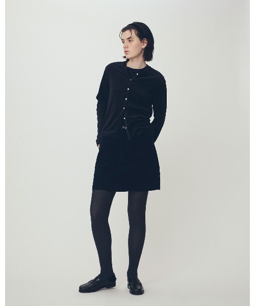 STEPS(ステップス)の「THE SHINZONE/シンゾーン ベロアカーディガン VELOUR CARDIGAN 26AMSCU05(カーディガン/ボレロ・レディース・グリーン/ネイビー・FREE)」の22枚目の写真