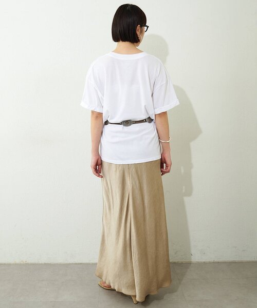 Whim Gazette(ウィムガゼット)の「【UNFORTUNATE PORTRAIT】別注WHIM TEE(Tシャツ/カットソー・レディース・ブラック/ホワイト・SMALL/LARGE)」の5枚目の写真