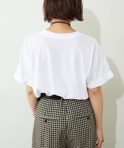 Whim Gazette(ウィムガゼット)の「【UNFORTUNATE PORTRAIT】別注WHIM TEE(Tシャツ/カットソー・レディース・ブラック/ホワイト・SMALL/LARGE)」の11枚目の写真