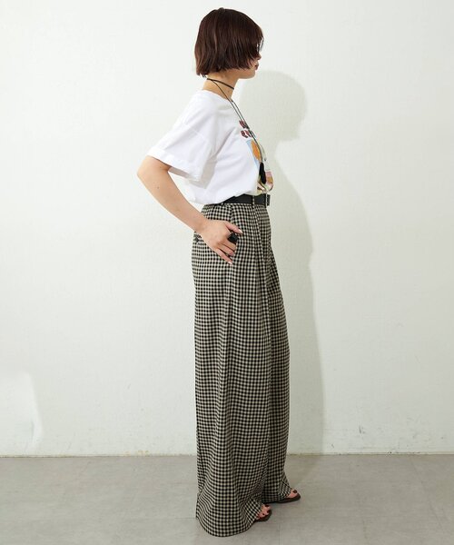 Whim Gazette(ウィムガゼット)の「【UNFORTUNATE PORTRAIT】別注WHIM TEE(Tシャツ/カットソー・レディース・ブラック/ホワイト・SMALL/LARGE)」の12枚目の写真
