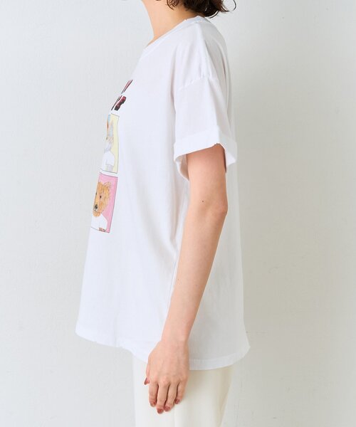 Whim Gazette(ウィムガゼット)の「【UNFORTUNATE PORTRAIT】別注WHIM TEE(Tシャツ/カットソー・レディース・ブラック/ホワイト・SMALL/LARGE)」の22枚目の写真