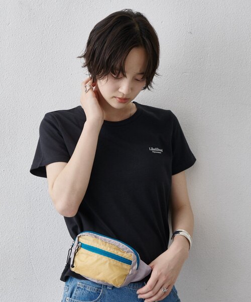 COLONY 2139（コロニートゥーワンスリーナイン）の「汗染み防止ワンポイントロゴTシャツ（Tシャツ/カットソー・レディース・ホワイト/ピンク/ブラック・FREE）」の5枚目の写真