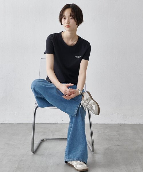 COLONY 2139（コロニートゥーワンスリーナイン）の「汗染み防止ワンポイントロゴTシャツ（Tシャツ/カットソー・レディース・ホワイト/ピンク/ブラック・FREE）」の7枚目の写真